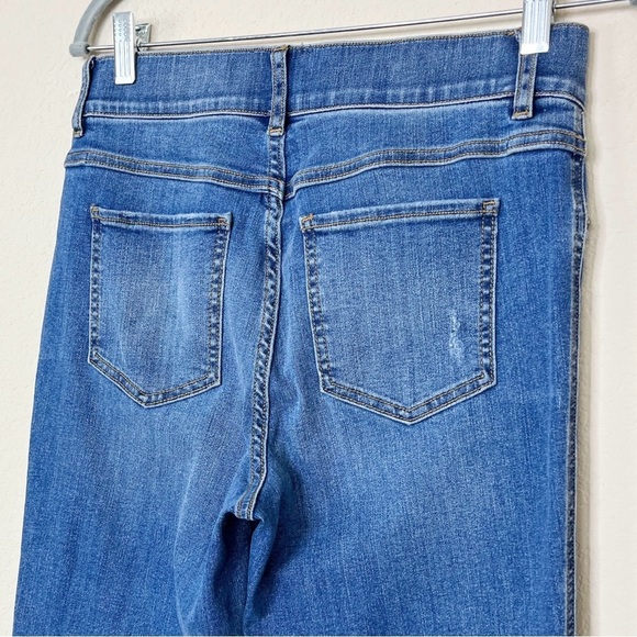 SPANX Straight Leg Jeans in Vintsge Indigo - Picture 10 of 13